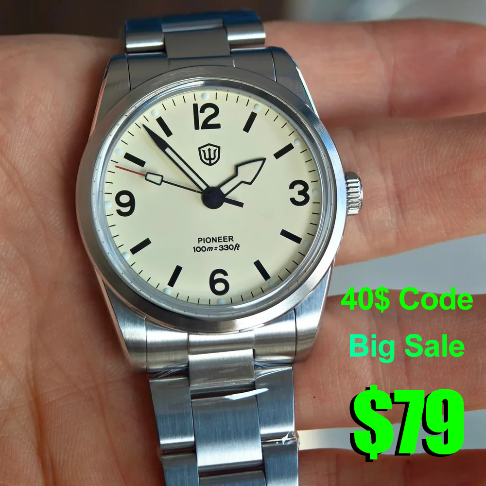 Vintage Collectible Watches - Watchdives WD1960S V2 Quartz Watch New