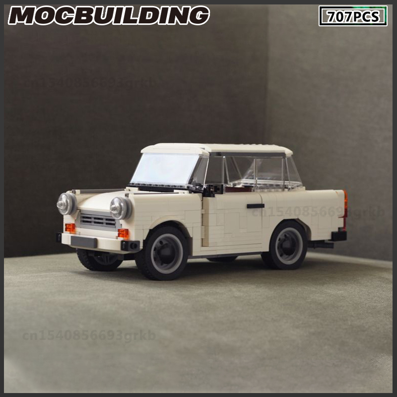Vintage And Collectible Toys - MOC Building Block Vintage Automobile European