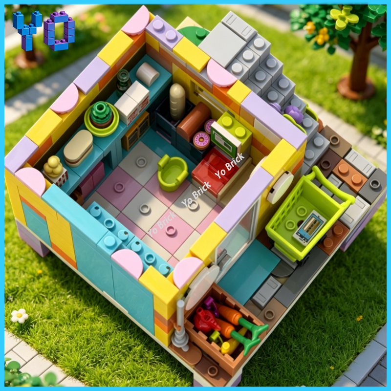Vintage Collectibles Store - Simulated Old Street Grocery Store Building