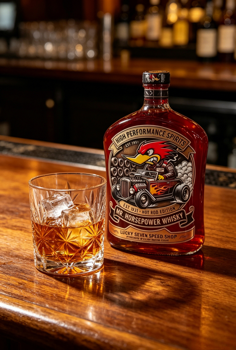 Vintage Mr. Horsepower Whiskey - Vintage Collectible Bottles review and price
