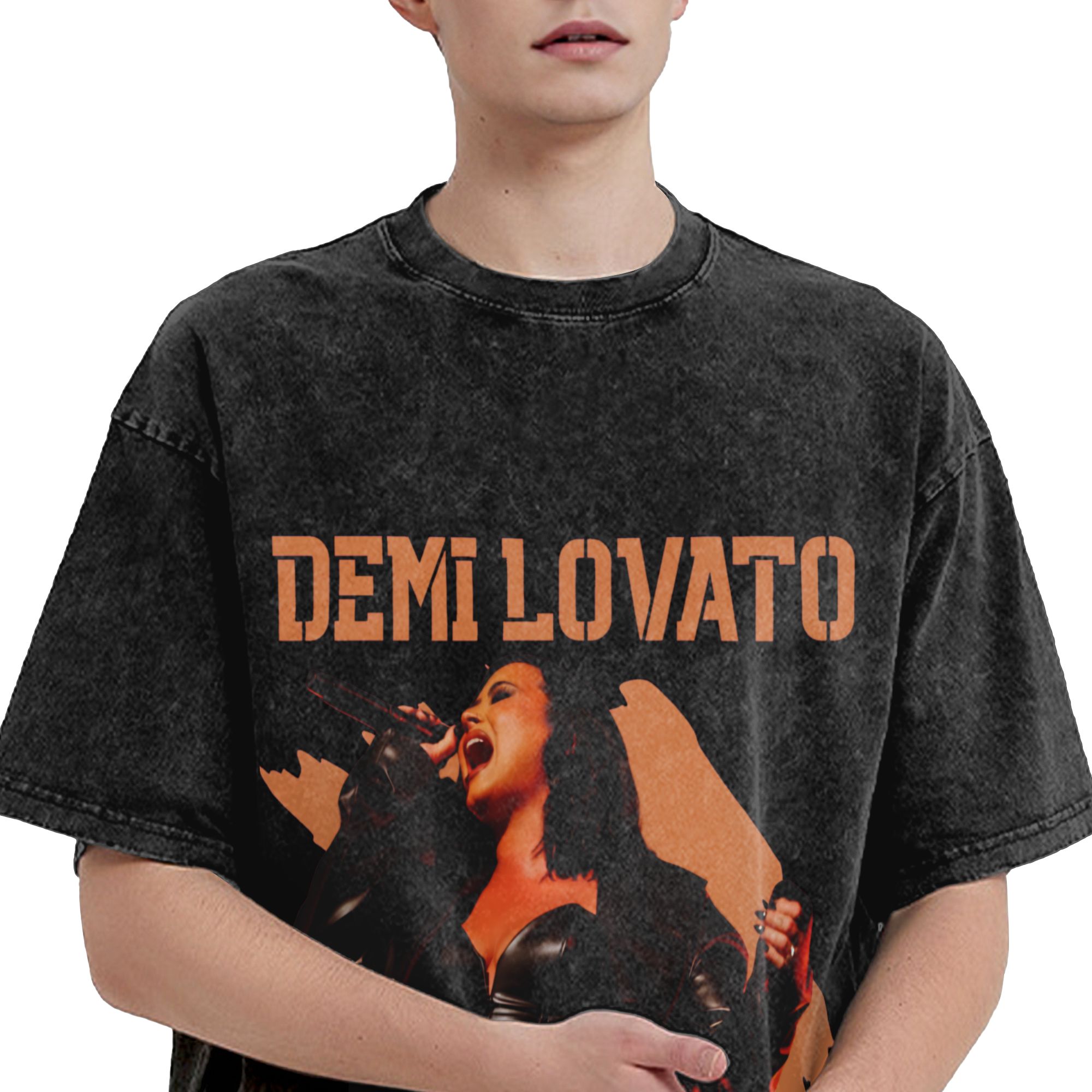Harajuku Washed Shirts Demi Lo - Collectible Vintage T Shirts review and price