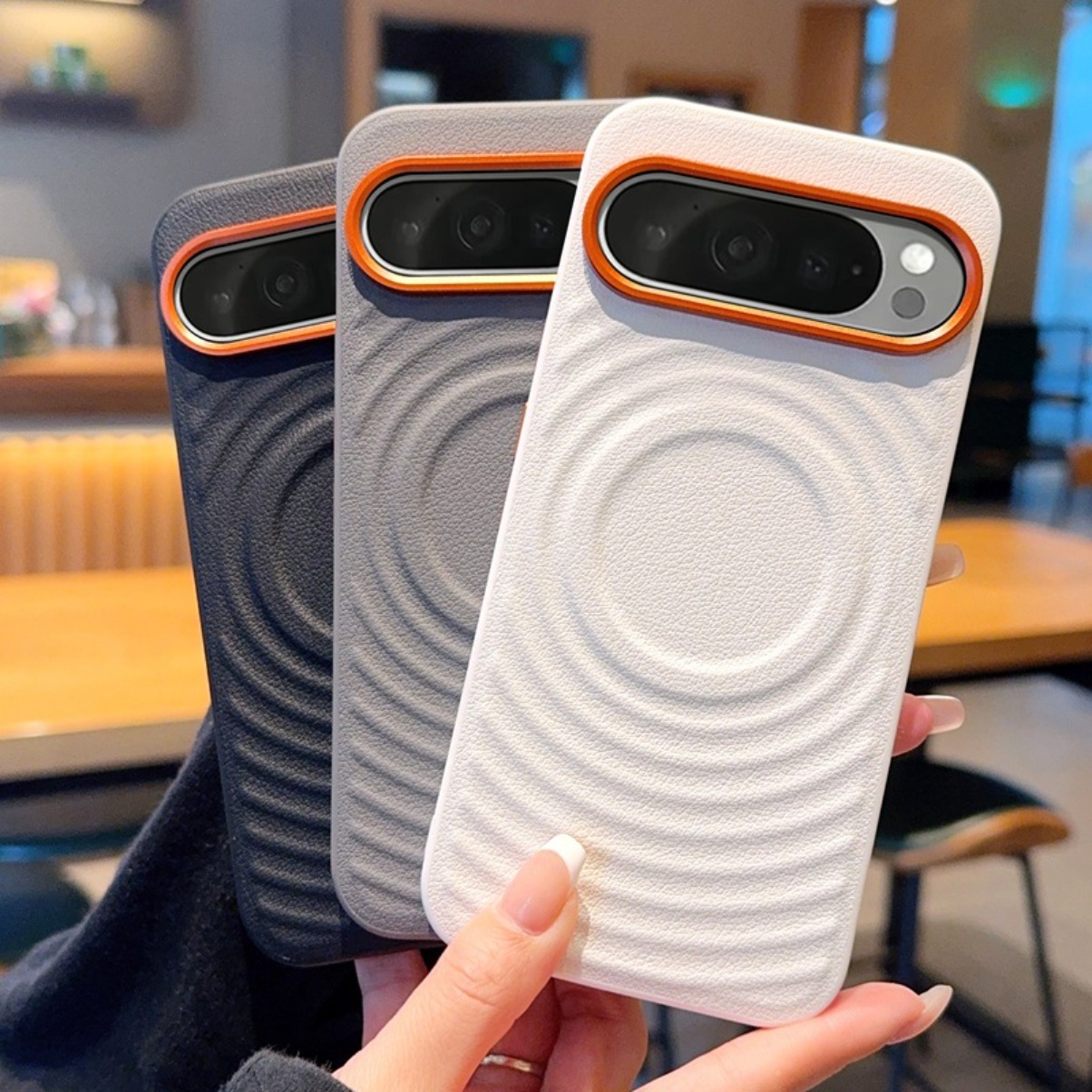 Luxury Wave Texture Leather Ca - Camera Leather Case review and price