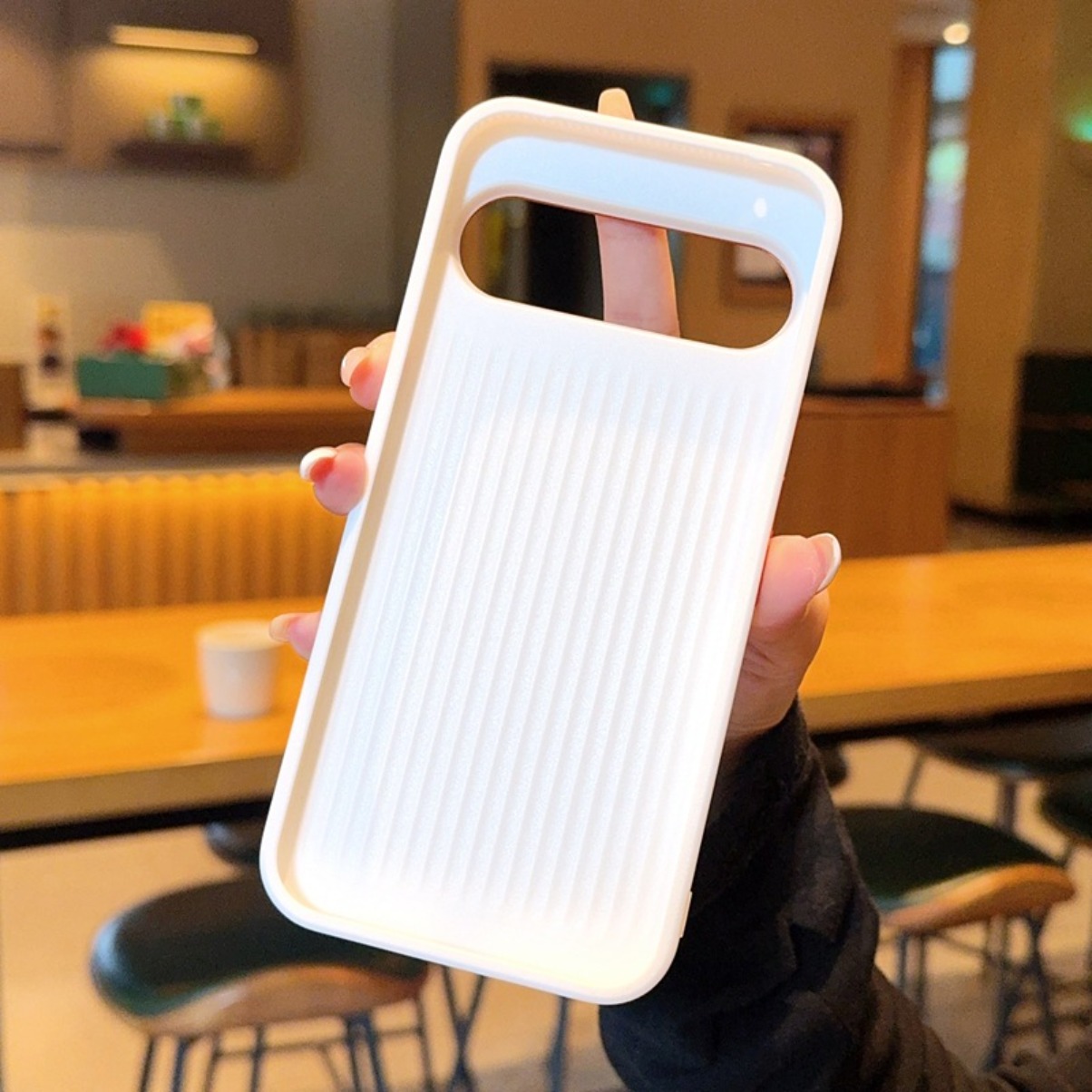 Luxury Wave Texture Leather Ca - Camera Leather Case review and price