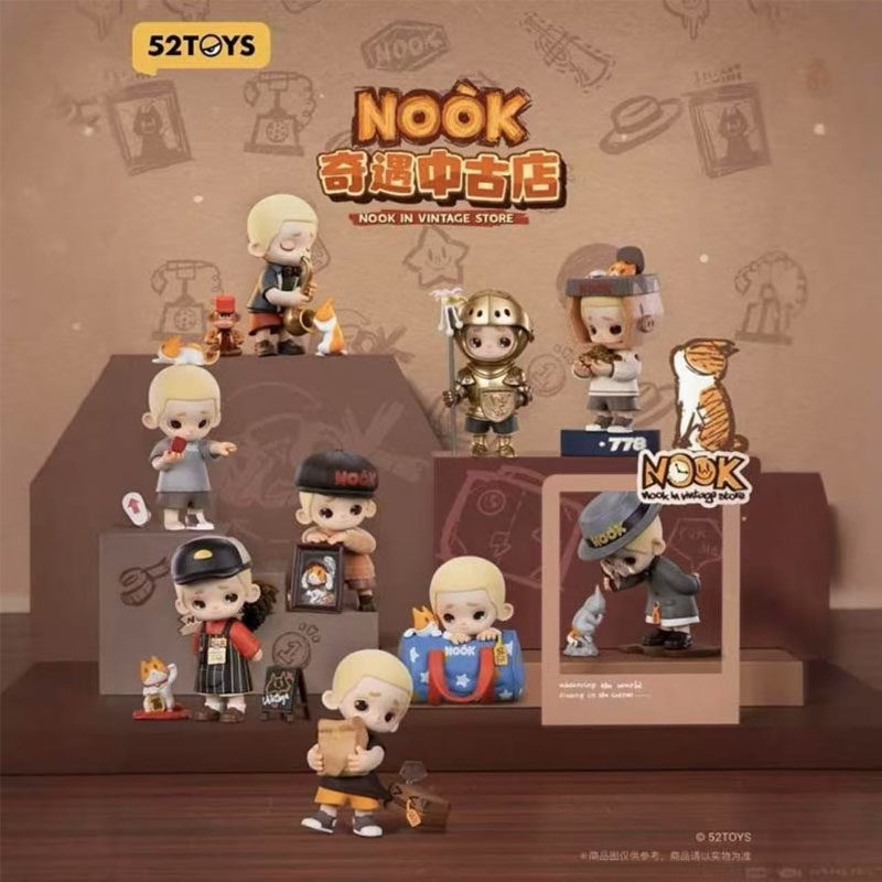 New 52TOYS Blind Box Nook In V - Vintage Collectibles Store review and price