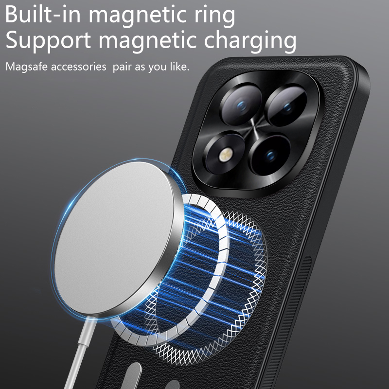 Magnetic Case for Redmi Note 1 - Camera Leather Case review and price