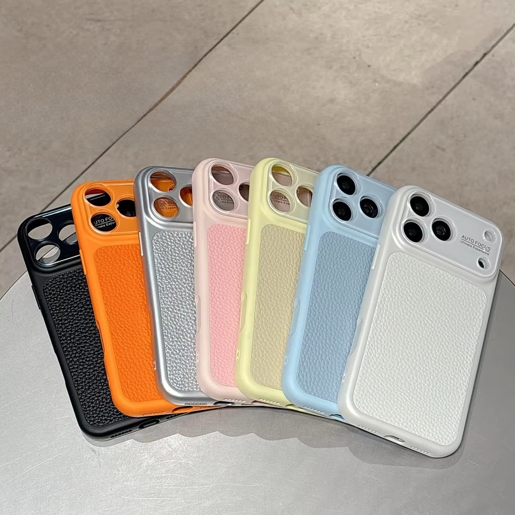Luxury Lychee Grain Leather Te - Camera Leather Case review and price