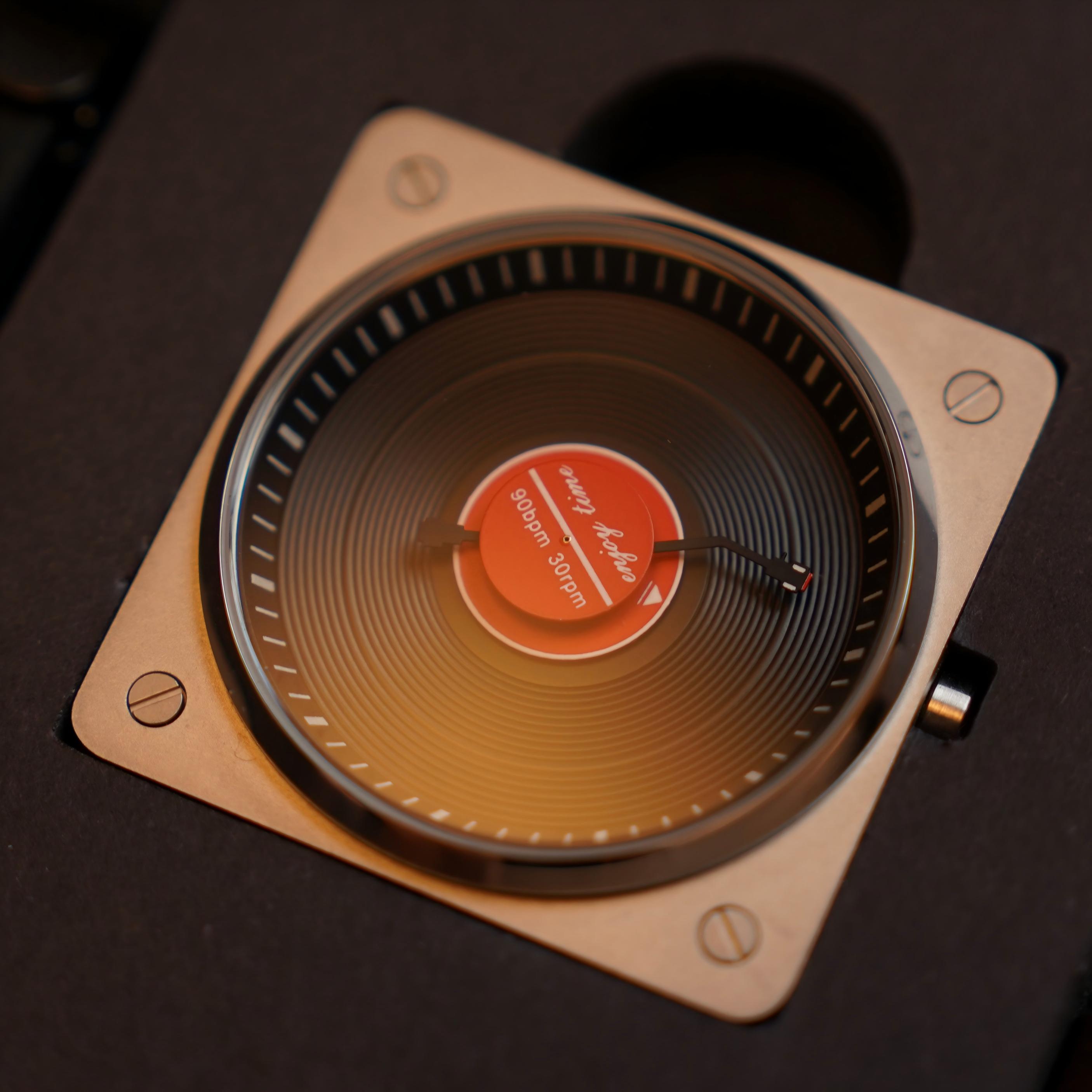 SKU Vinyl Record Quartz watche - Vintage Collectible Watches review and price