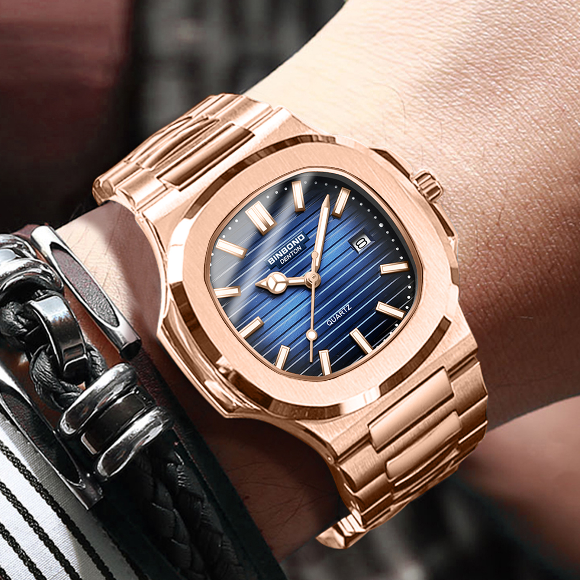 Vintage Branded Men Watch Busi - Vintage Collectible Watches review and price