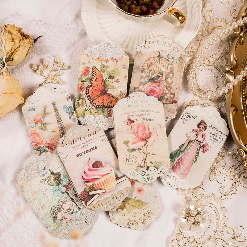 45Pcs/Bag European Girls Flowe - Vintage Collectible Cards review and price