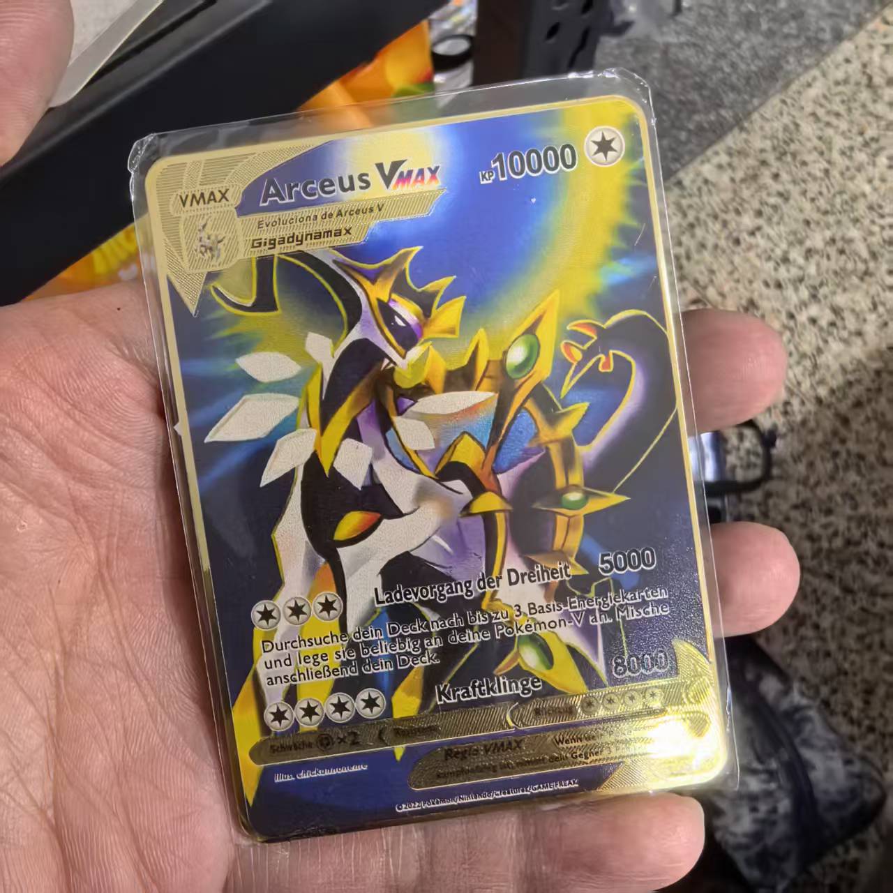 Pokemon Metal Cards in Deutsch - Vintage Collectible Cards review and price
