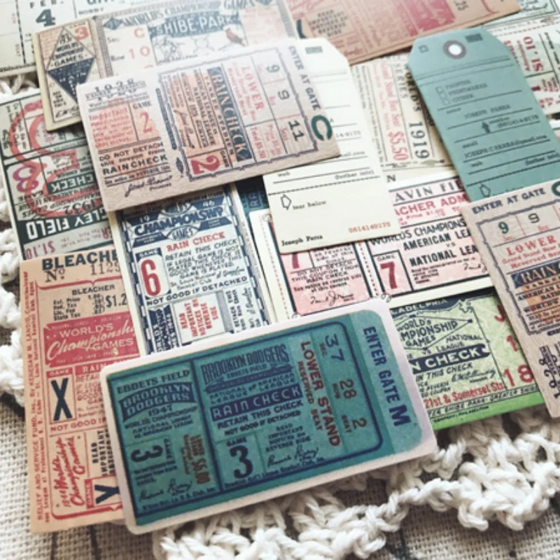 22 Pcs Vintage Paper Stickers  - Vintage Collectible Cards review and price