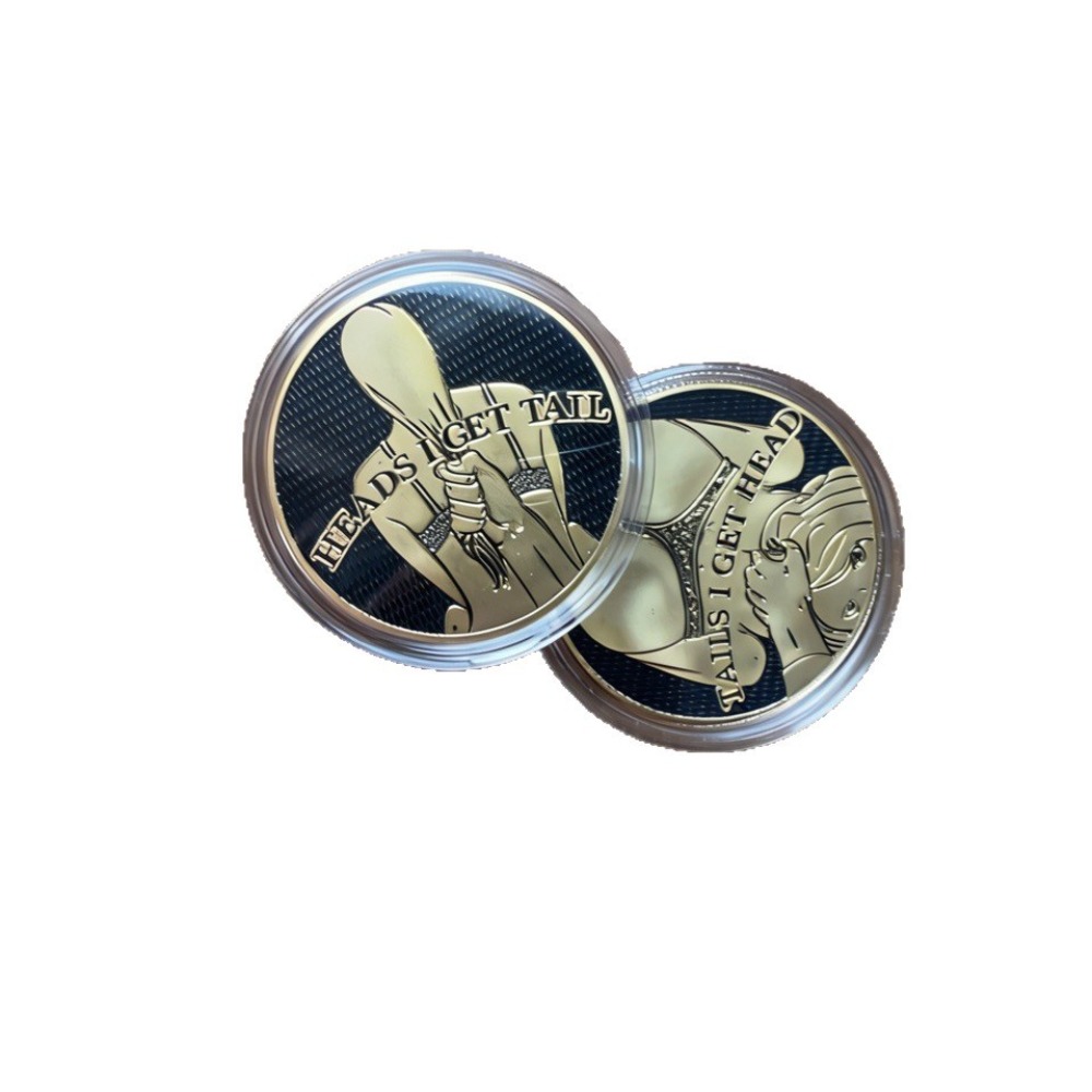 New Funny Heads and Tails Coin - Vintage And Collectible Toys review and price