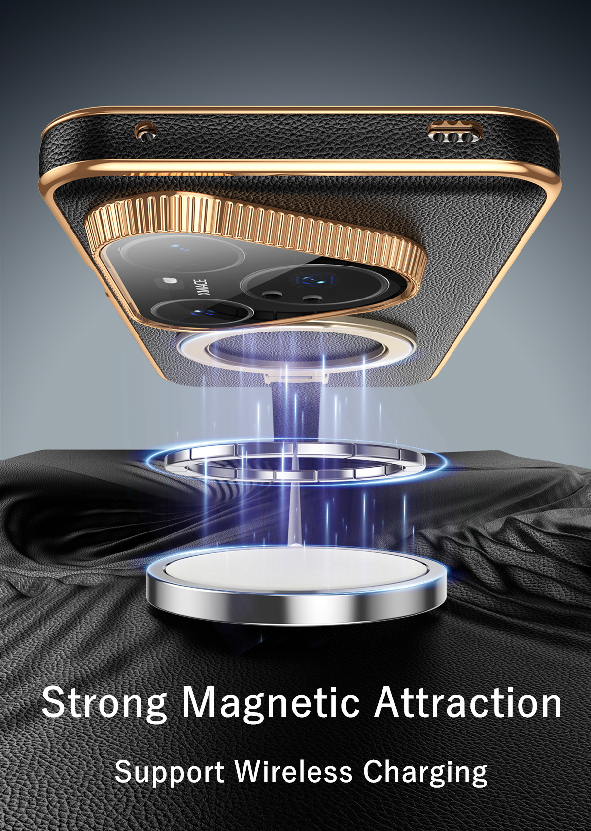 Hand Strap 360 Magnetic Alloy  - Camera Leather Case review and price