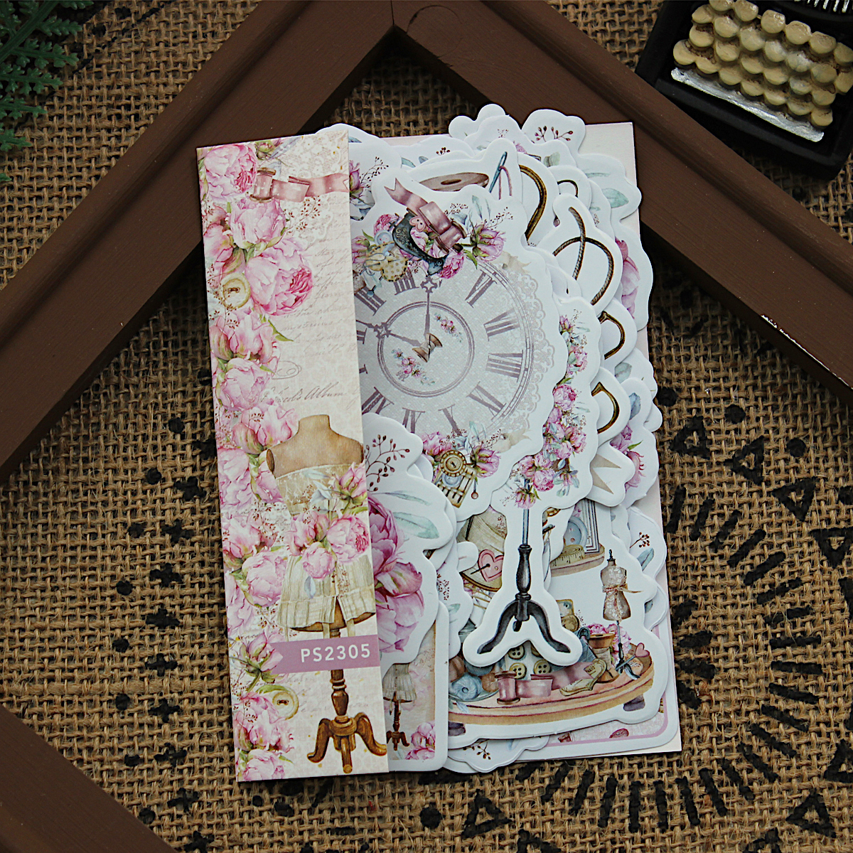 KSCRAFT 40pcs Vintage Stickers - Vintage Collectible Cards review and price