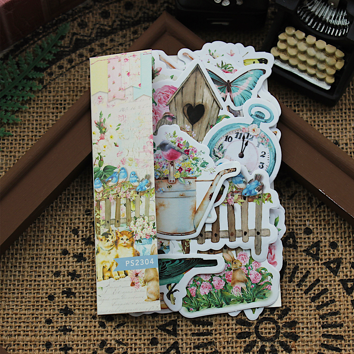 KSCRAFT 40pcs Vintage Stickers - Vintage Collectible Cards review and price