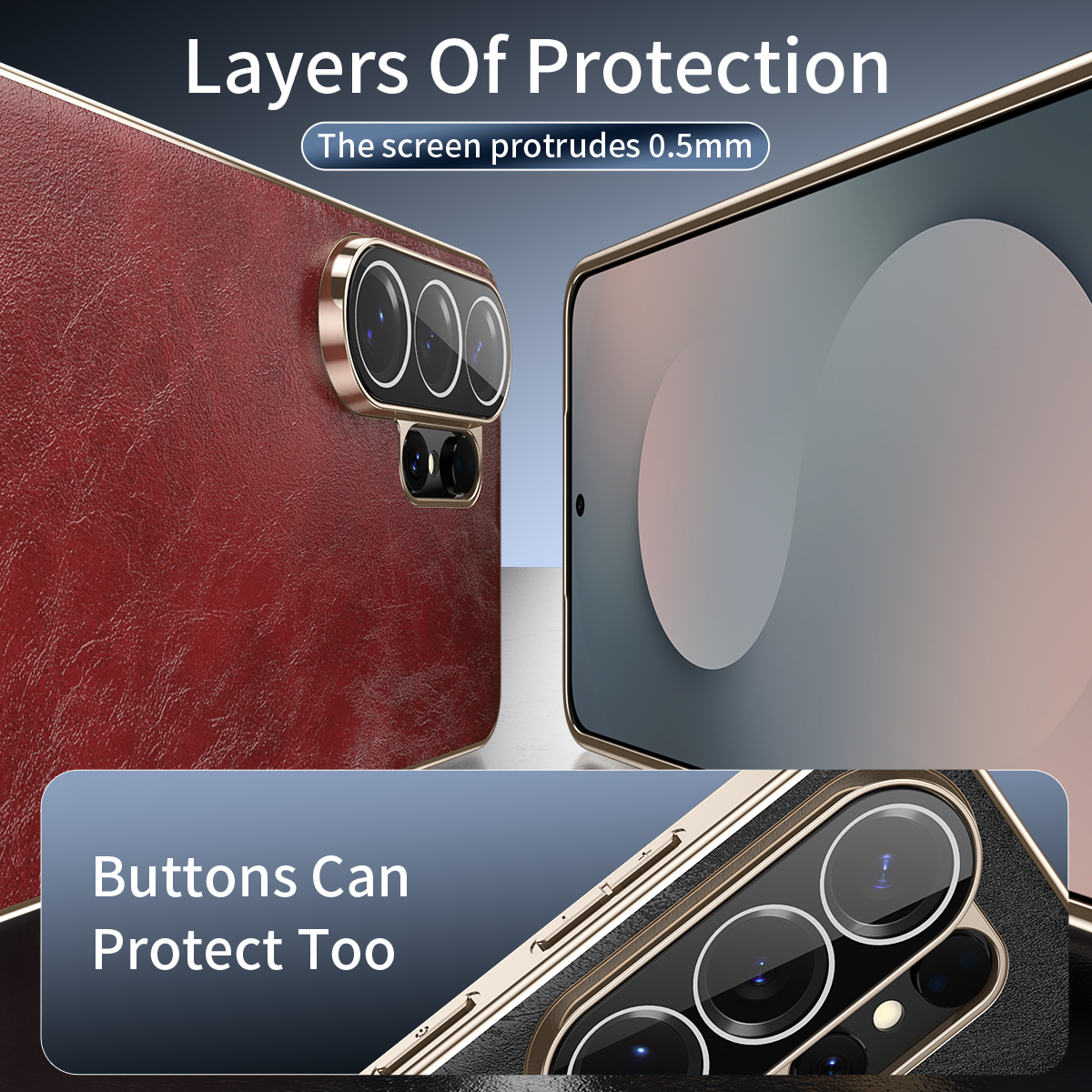 Luxury Business Oil-Wax Textur - Camera Leather Case review and price