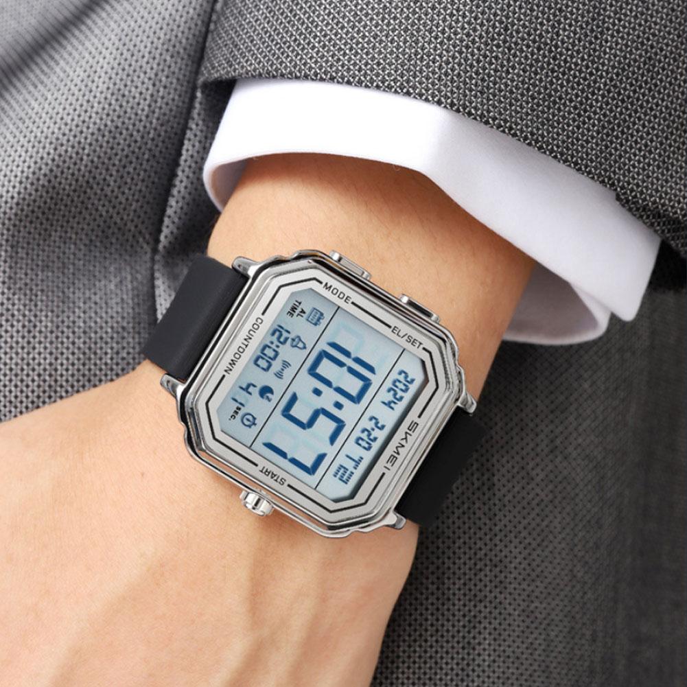 Vintage Digital Watch Stainles - Vintage Collectible Watches review and price