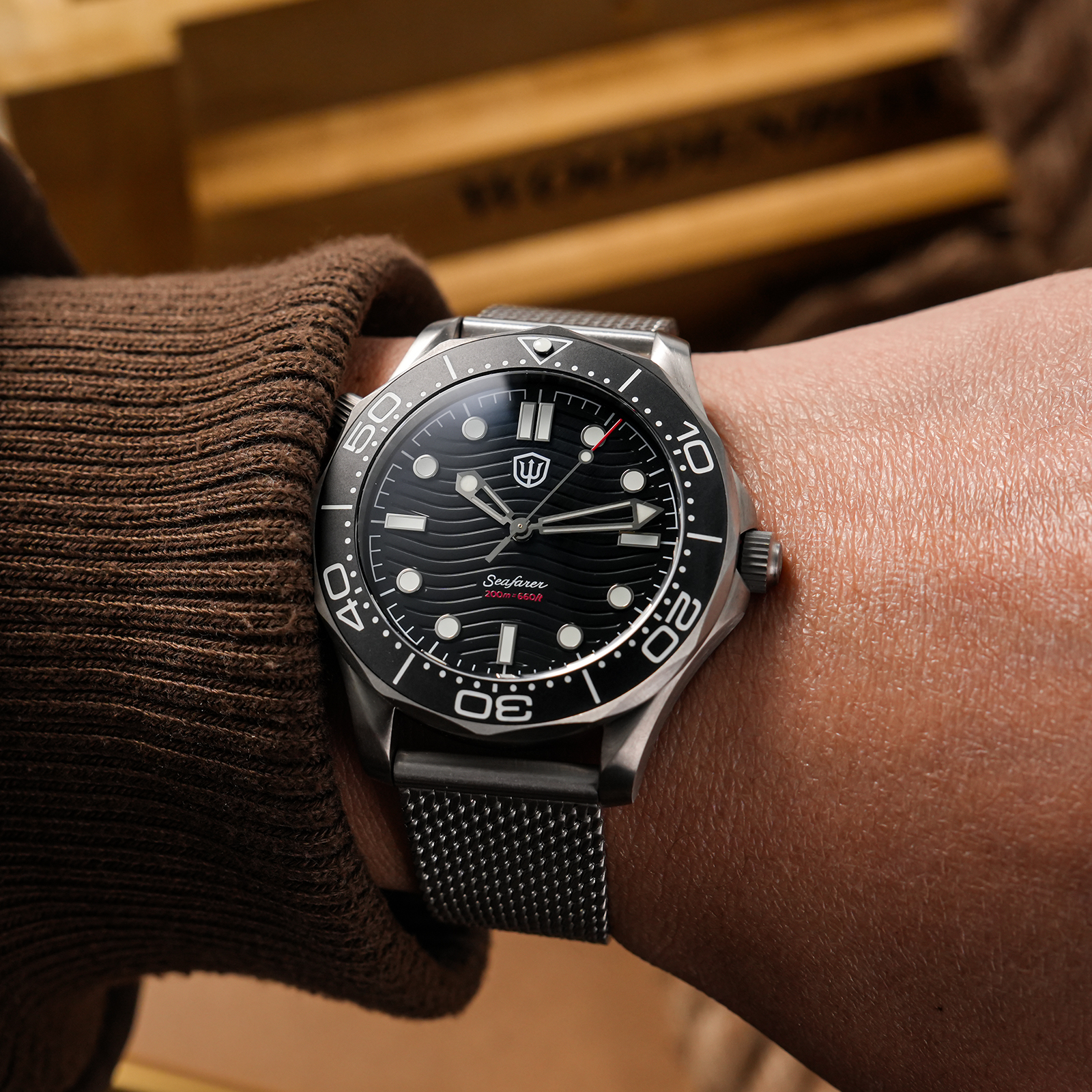Watchdives 42mm Titanium Dive  - Vintage Collectible Watches review and price
