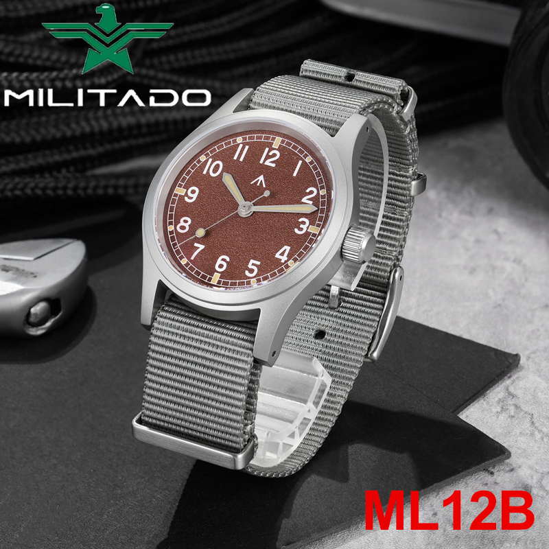 Militado ML12B Mens Watch VH31 - Vintage Collectible Watches review and price