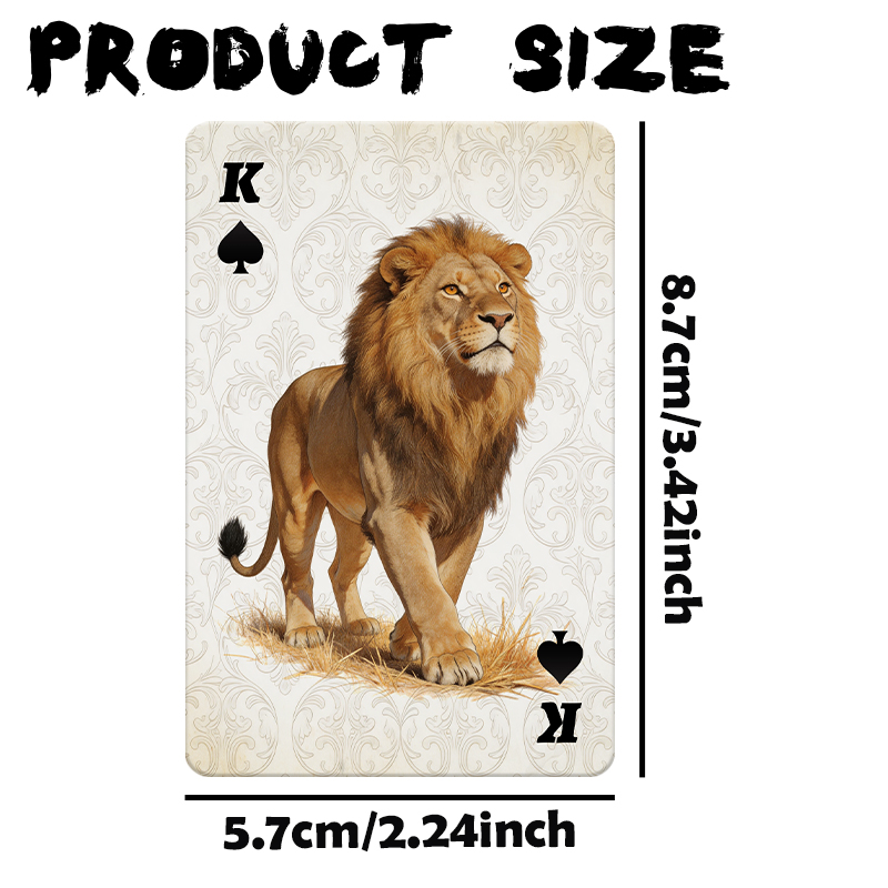 1A set Vintage Wildlife Animal - Vintage Collectible Playing Cards review and price